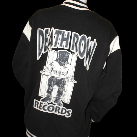 Death Row Chair Varsity Jacket Men’s Size Large - Picture 8 of 11